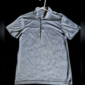 Tek Gear Polo, Heathered Gray, Small